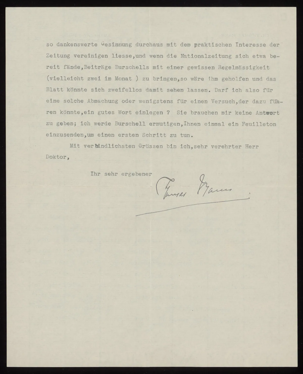 1936-12-14 Thomas Mann an Otto Kleiber – 12